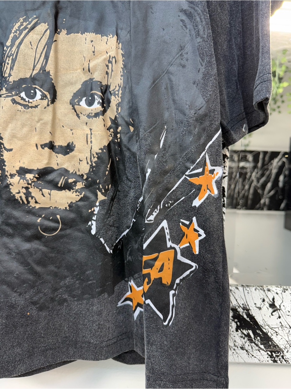 Black & Orange Graphic Men’s Band-Style T-Shirt - Picture 4 of 7
